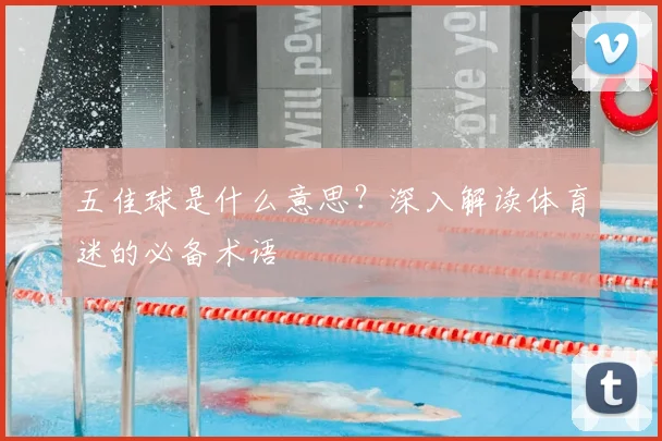 五佳球是什么意思？深入解读体育迷的必备术语