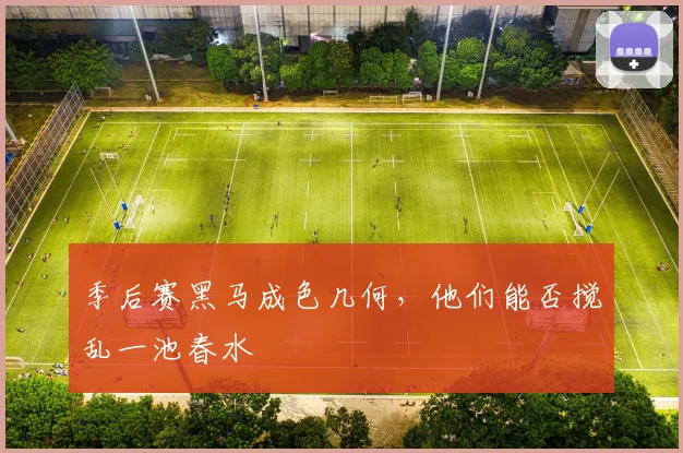 季后赛黑马成色几何,他们能否搅乱一池春水